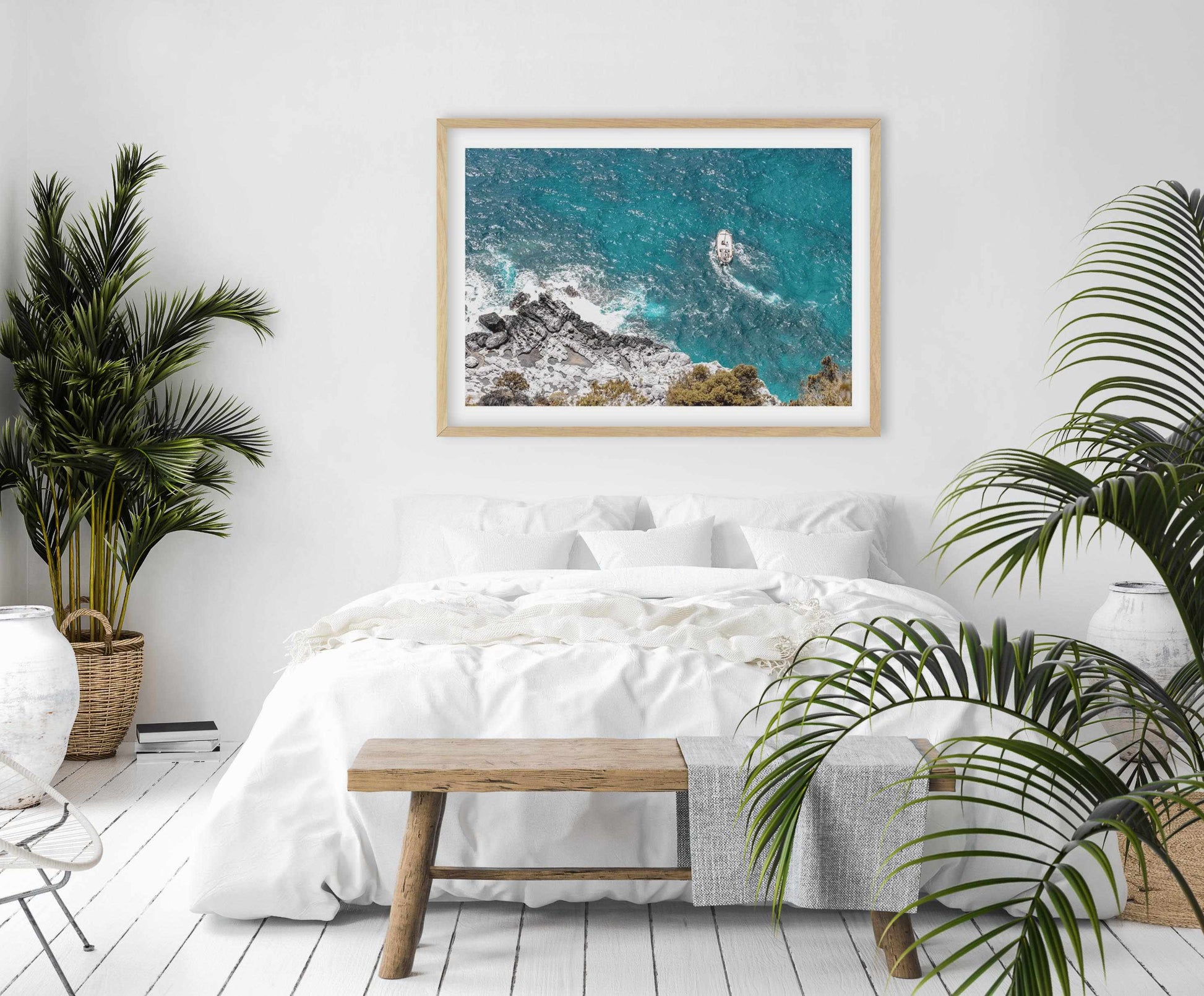 Sunday Sailing | Capri Art Print-PRINT-Olive et Oriel-Olive et Oriel-Buy-Australian-Art-Prints-Online-with-Olive-et-Oriel-Your-Artwork-Specialists-Austrailia-Decorate-With-Coastal-Photo-Wall-Art-Prints-From-Our-Beach-House-Artwork-Collection-Fine-Poster-and-Framed-Artwork