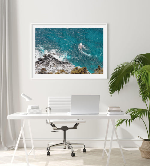 Sunday Sailing | Capri Art Print-PRINT-Olive et Oriel-Olive et Oriel-Buy-Australian-Art-Prints-Online-with-Olive-et-Oriel-Your-Artwork-Specialists-Austrailia-Decorate-With-Coastal-Photo-Wall-Art-Prints-From-Our-Beach-House-Artwork-Collection-Fine-Poster-and-Framed-Artwork