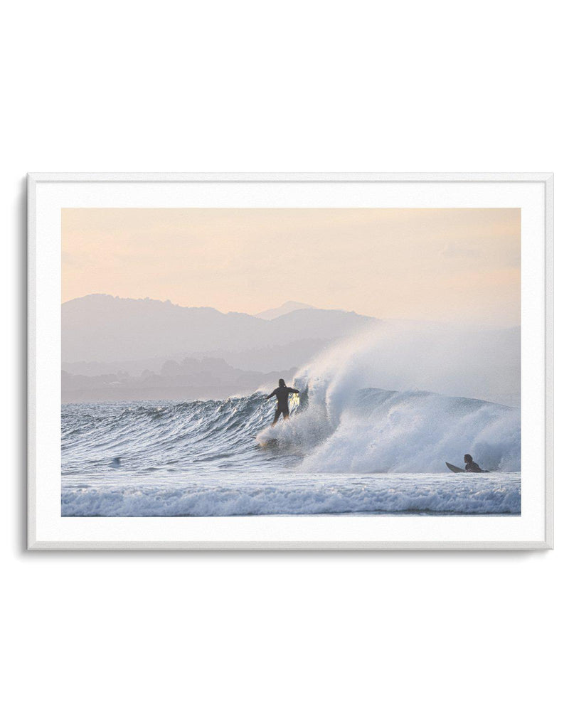 Sunday Surf, The Pass Art Print-PRINT-Olive et Oriel-Olive et Oriel-A5 | 5.8" x 8.3" | 14.8 x 21cm-Unframed Art Print-With White Border-Buy-Australian-Art-Prints-Online-with-Olive-et-Oriel-Your-Artwork-Specialists-Austrailia-Decorate-With-Coastal-Photo-Wall-Art-Prints-From-Our-Beach-House-Artwork-Collection-Fine-Poster-and-Framed-Artwork