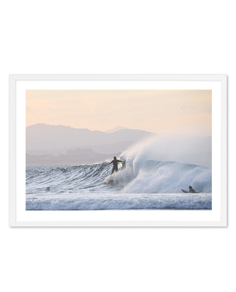 Sunday Surf, The Pass Art Print-PRINT-Olive et Oriel-Olive et Oriel-A5 | 5.8" x 8.3" | 14.8 x 21cm-White-With White Border-Buy-Australian-Art-Prints-Online-with-Olive-et-Oriel-Your-Artwork-Specialists-Austrailia-Decorate-With-Coastal-Photo-Wall-Art-Prints-From-Our-Beach-House-Artwork-Collection-Fine-Poster-and-Framed-Artwork