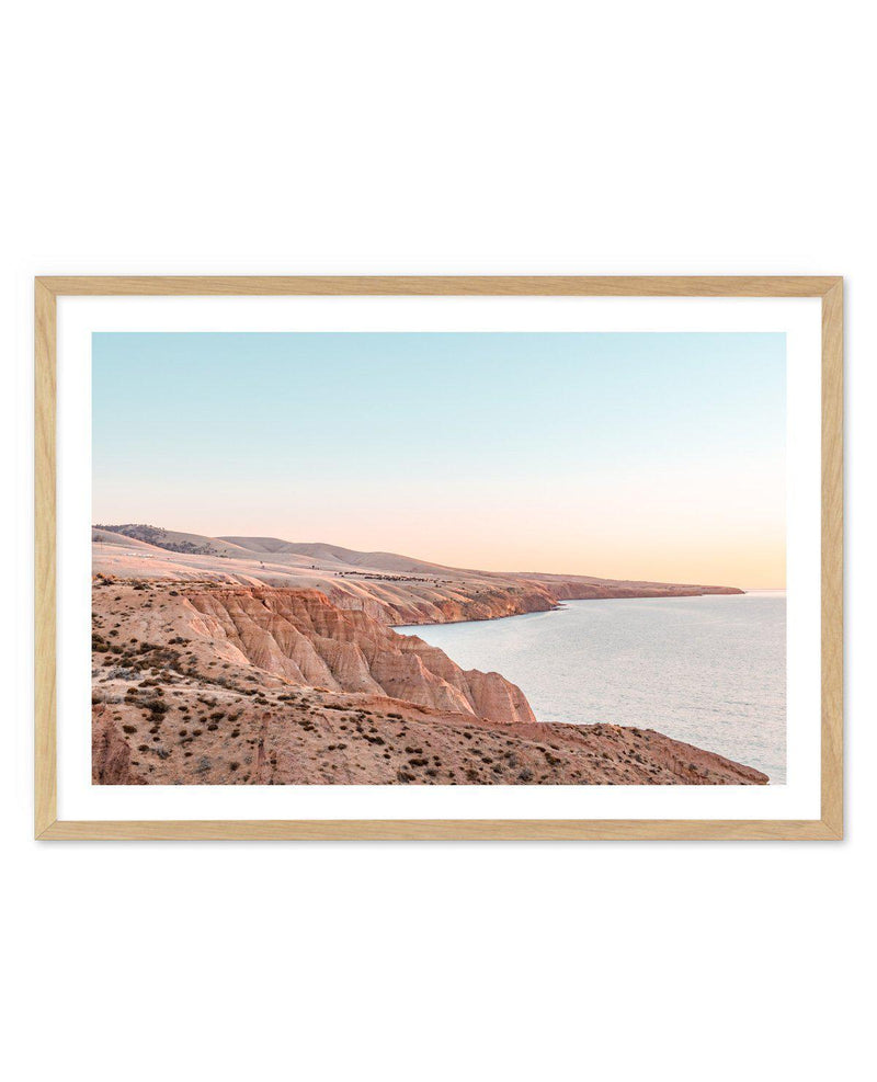 Sunrise at Sellicks, SA Art Print-PRINT-Olive et Oriel-Olive et Oriel-A5 | 5.8" x 8.3" | 14.8 x 21cm-Oak-With White Border-Buy-Australian-Art-Prints-Online-with-Olive-et-Oriel-Your-Artwork-Specialists-Austrailia-Decorate-With-Coastal-Photo-Wall-Art-Prints-From-Our-Beach-House-Artwork-Collection-Fine-Poster-and-Framed-Artwork