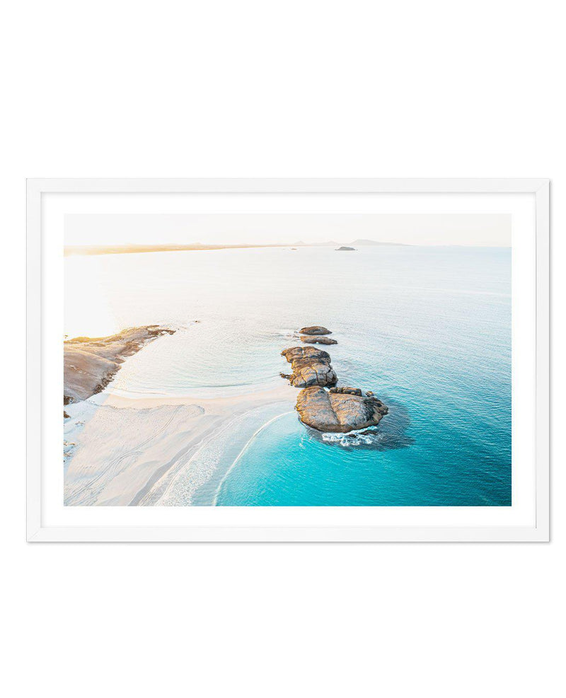 Sunrise over Wylie Bay, Esperance Art Print-PRINT-Olive et Oriel-Olive et Oriel-A5 | 5.8" x 8.3" | 14.8 x 21cm-White-With White Border-Buy-Australian-Art-Prints-Online-with-Olive-et-Oriel-Your-Artwork-Specialists-Austrailia-Decorate-With-Coastal-Photo-Wall-Art-Prints-From-Our-Beach-House-Artwork-Collection-Fine-Poster-and-Framed-Artwork