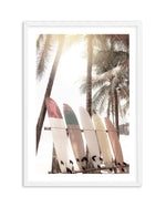 Sunset Beach | Hawaii Art Print-PRINT-Olive et Oriel-Olive et Oriel-A4 | 8.3" x 11.7" | 21 x 29.7cm-White-With White Border-Buy-Australian-Art-Prints-Online-with-Olive-et-Oriel-Your-Artwork-Specialists-Austrailia-Decorate-With-Coastal-Photo-Wall-Art-Prints-From-Our-Beach-House-Artwork-Collection-Fine-Poster-and-Framed-Artwork