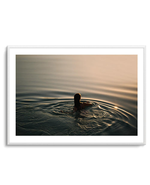 Sunset Swims by Jovani Demetrie Art Print-PRINT-Olive et Oriel-Jovani Demetrie-A5 | 5.8" x 8.3" | 14.8 x 21cm-Unframed Art Print-With White Border-Buy-Australian-Art-Prints-Online-with-Olive-et-Oriel-Your-Artwork-Specialists-Austrailia-Decorate-With-Coastal-Photo-Wall-Art-Prints-From-Our-Beach-House-Artwork-Collection-Fine-Poster-and-Framed-Artwork