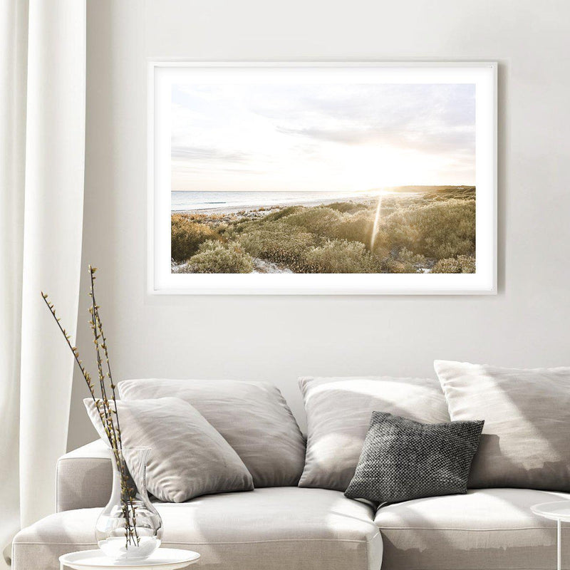 Sunsets at Bunker Bay Art Print-PRINT-Olive et Oriel-Olive et Oriel-Buy-Australian-Art-Prints-Online-with-Olive-et-Oriel-Your-Artwork-Specialists-Austrailia-Decorate-With-Coastal-Photo-Wall-Art-Prints-From-Our-Beach-House-Artwork-Collection-Fine-Poster-and-Framed-Artwork