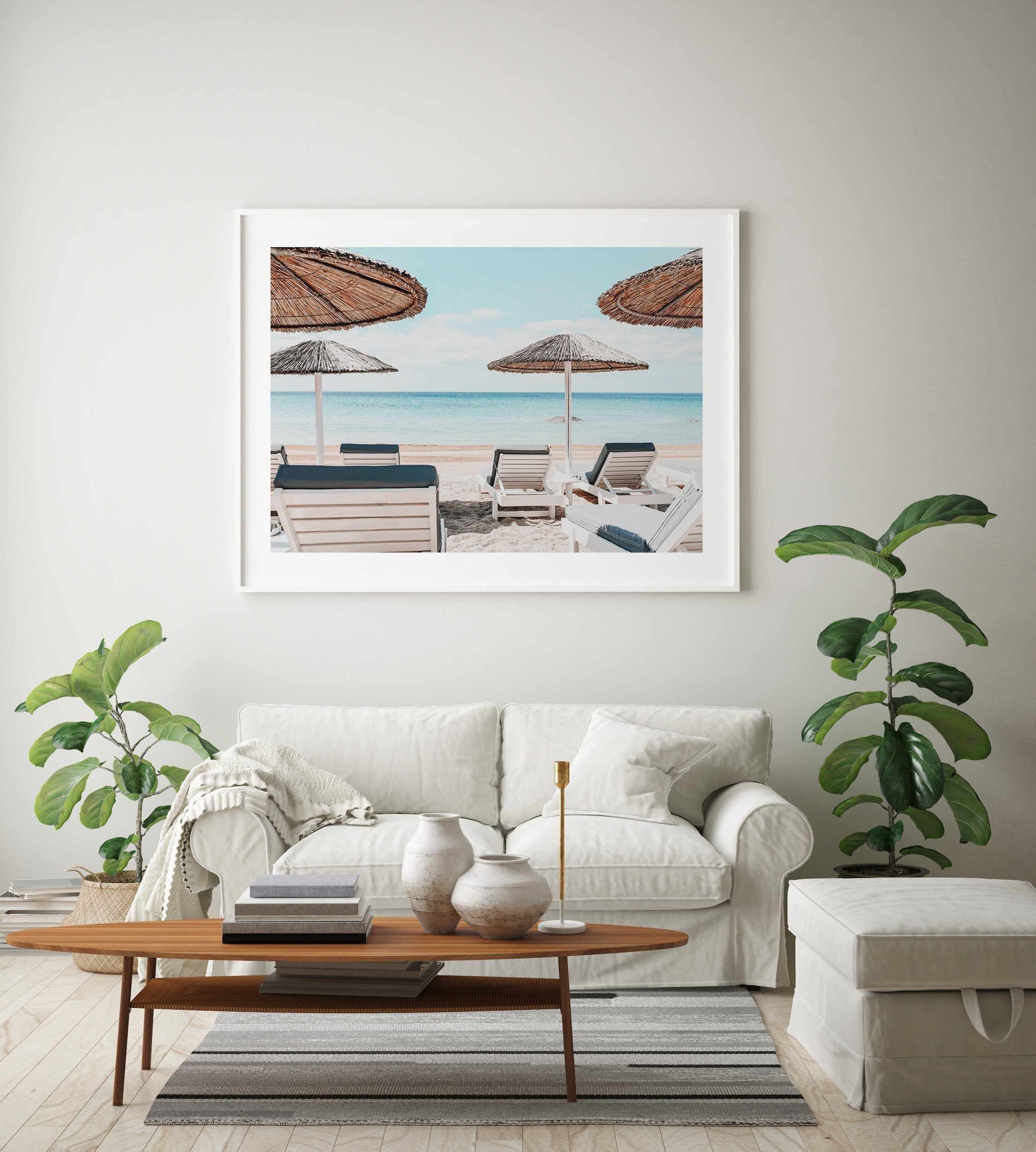 SHOP Super Paradise Beach | Mykonos Photographic Art Print or Poster ...
