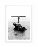 Surf Check by Mario Stefanelli Art Print-PRINT-Olive et Oriel-Mario Stefanelli-A5 | 5.8" x 8.3" | 14.8 x 21cm-White-With White Border-Buy-Australian-Art-Prints-Online-with-Olive-et-Oriel-Your-Artwork-Specialists-Austrailia-Decorate-With-Coastal-Photo-Wall-Art-Prints-From-Our-Beach-House-Artwork-Collection-Fine-Poster-and-Framed-Artwork