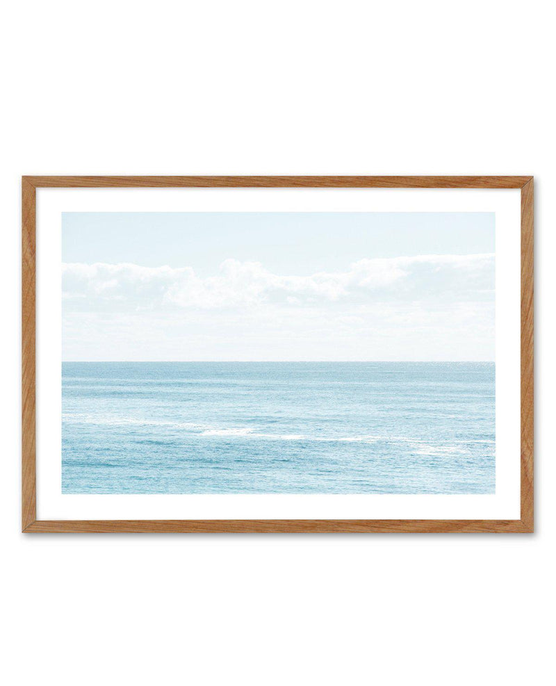 Surf Horizon | Merimbula Art Print-PRINT-Olive et Oriel-Olive et Oriel-50x70 cm | 19.6" x 27.5"-Walnut-With White Border-Buy-Australian-Art-Prints-Online-with-Olive-et-Oriel-Your-Artwork-Specialists-Austrailia-Decorate-With-Coastal-Photo-Wall-Art-Prints-From-Our-Beach-House-Artwork-Collection-Fine-Poster-and-Framed-Artwork