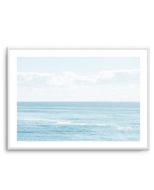 Surf Horizon | Merimbula Art Print-PRINT-Olive et Oriel-Olive et Oriel-A5 | 5.8" x 8.3" | 14.8 x 21cm-Unframed Art Print-With White Border-Buy-Australian-Art-Prints-Online-with-Olive-et-Oriel-Your-Artwork-Specialists-Austrailia-Decorate-With-Coastal-Photo-Wall-Art-Prints-From-Our-Beach-House-Artwork-Collection-Fine-Poster-and-Framed-Artwork