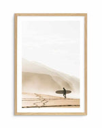 Surf Mist Art Print-PRINT-Olive et Oriel-Olive et Oriel-A5 | 5.8" x 8.3" | 14.8 x 21cm-Oak-With White Border-Buy-Australian-Art-Prints-Online-with-Olive-et-Oriel-Your-Artwork-Specialists-Austrailia-Decorate-With-Coastal-Photo-Wall-Art-Prints-From-Our-Beach-House-Artwork-Collection-Fine-Poster-and-Framed-Artwork