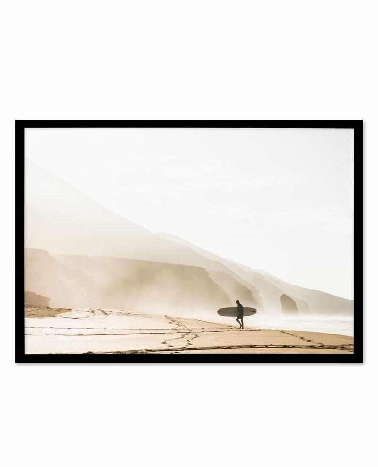 Surf Mist LS Art Print-PRINT-Olive et Oriel-Olive et Oriel-A5 | 5.8" x 8.3" | 14.8 x 21cm-Black-With White Border-Buy-Australian-Art-Prints-Online-with-Olive-et-Oriel-Your-Artwork-Specialists-Austrailia-Decorate-With-Coastal-Photo-Wall-Art-Prints-From-Our-Beach-House-Artwork-Collection-Fine-Poster-and-Framed-Artwork