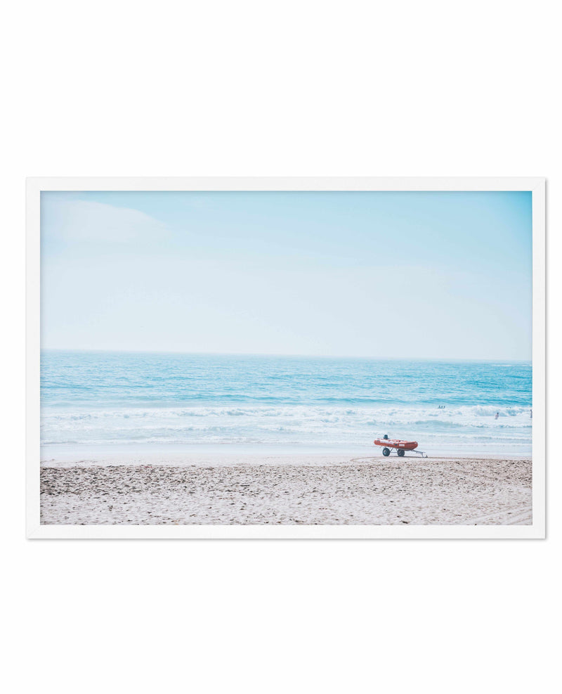 Surf Rescue | North Wollongong Art Print-PRINT-Olive et Oriel-Olive et Oriel-A4 | 8.3" x 11.7" | 21 x 29.7cm-White-With White Border-Buy-Australian-Art-Prints-Online-with-Olive-et-Oriel-Your-Artwork-Specialists-Austrailia-Decorate-With-Coastal-Photo-Wall-Art-Prints-From-Our-Beach-House-Artwork-Collection-Fine-Poster-and-Framed-Artwork