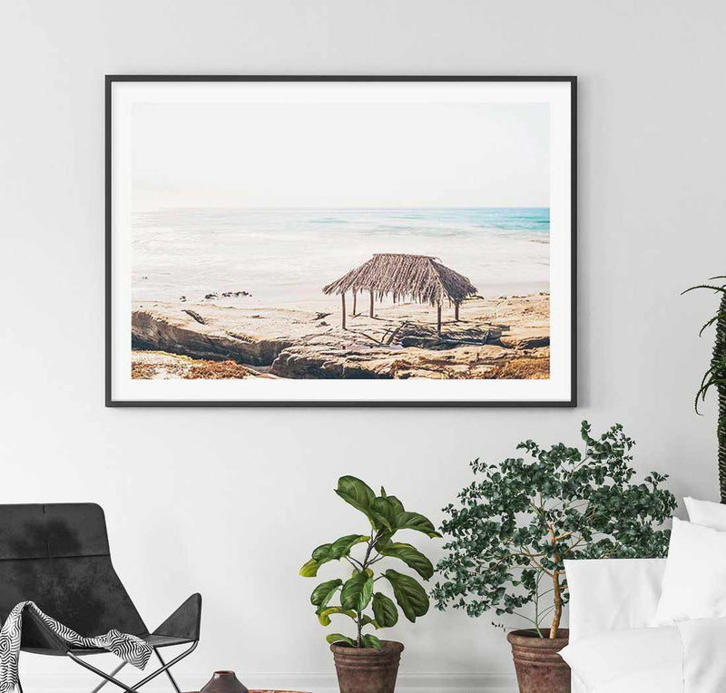Surf Shack | LS Art Print-PRINT-Olive et Oriel-Olive et Oriel-Buy-Australian-Art-Prints-Online-with-Olive-et-Oriel-Your-Artwork-Specialists-Austrailia-Decorate-With-Coastal-Photo-Wall-Art-Prints-From-Our-Beach-House-Artwork-Collection-Fine-Poster-and-Framed-Artwork