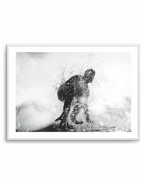 Surf Spray | Gold Coast Art Print-PRINT-Olive et Oriel-Olive et Oriel-A4 | 8.3" x 11.7" | 21 x 29.7cm-Unframed Art Print-With White Border-Buy-Australian-Art-Prints-Online-with-Olive-et-Oriel-Your-Artwork-Specialists-Austrailia-Decorate-With-Coastal-Photo-Wall-Art-Prints-From-Our-Beach-House-Artwork-Collection-Fine-Poster-and-Framed-Artwork