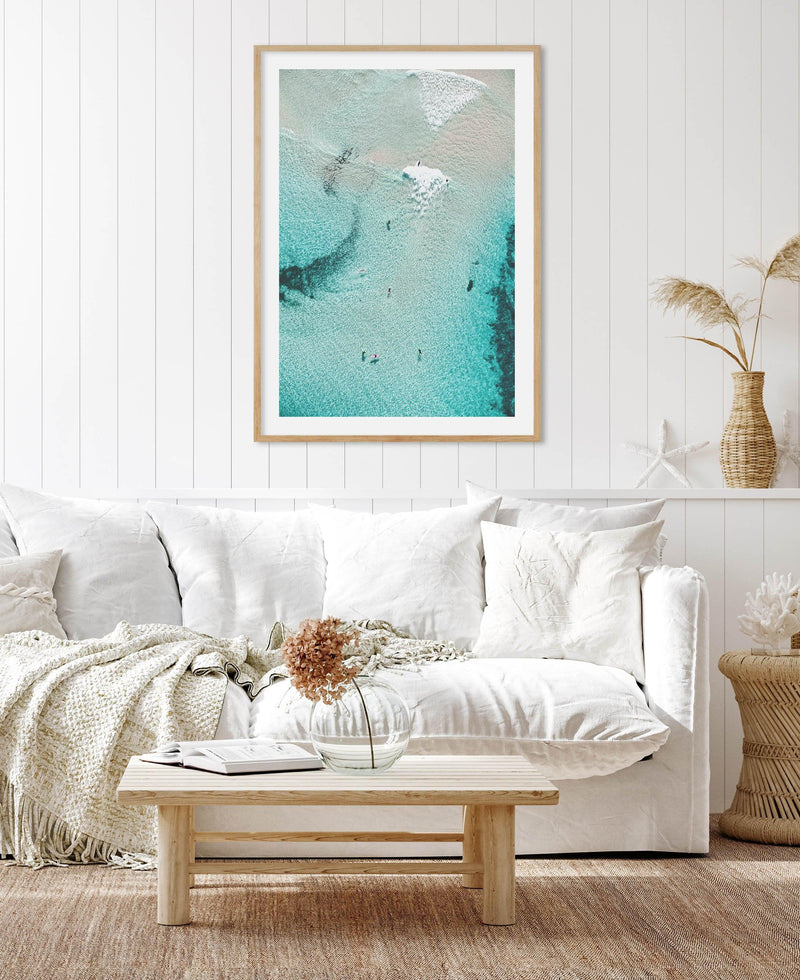 Surf & Swim, Bondi Art Print-PRINT-Olive et Oriel-Olive et Oriel-Buy-Australian-Art-Prints-Online-with-Olive-et-Oriel-Your-Artwork-Specialists-Austrailia-Decorate-With-Coastal-Photo-Wall-Art-Prints-From-Our-Beach-House-Artwork-Collection-Fine-Poster-and-Framed-Artwork