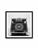 Surf Van No I Art Print-Print-Olive et Oriel-Olive et Oriel-70x70 cm | 27.5" x 27.5"-Black-With White Border-Buy-Australian-Art-Prints-Online-with-Olive-et-Oriel-Your-Artwork-Specialists-Austrailia-Decorate-With-Coastal-Photo-Wall-Art-Prints-From-Our-Beach-House-Artwork-Collection-Fine-Poster-and-Framed-Artwork