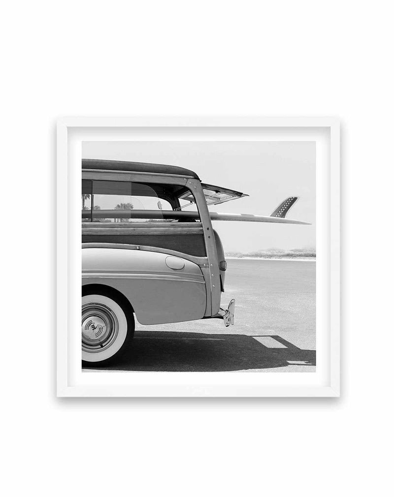 Surf Van No II Art Print-Print-Olive et Oriel-Olive et Oriel-70x70 cm | 27.5" x 27.5"-White-With White Border-Buy-Australian-Art-Prints-Online-with-Olive-et-Oriel-Your-Artwork-Specialists-Austrailia-Decorate-With-Coastal-Photo-Wall-Art-Prints-From-Our-Beach-House-Artwork-Collection-Fine-Poster-and-Framed-Artwork