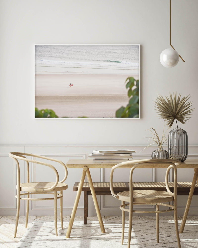 Surfer Girl, The Pass Art Print-PRINT-Olive et Oriel-Olive et Oriel-Buy-Australian-Art-Prints-Online-with-Olive-et-Oriel-Your-Artwork-Specialists-Austrailia-Decorate-With-Coastal-Photo-Wall-Art-Prints-From-Our-Beach-House-Artwork-Collection-Fine-Poster-and-Framed-Artwork