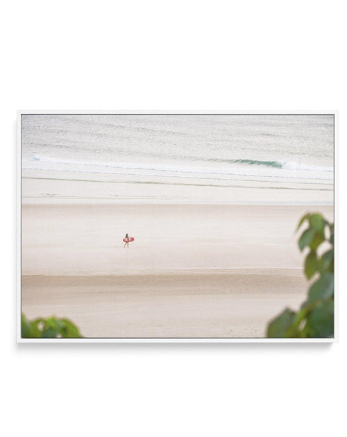 Surfer Girl, The Pass | Framed Canvas-CANVAS-You can shop wall art online with Olive et Oriel for everything from abstract art to fun kids wall art. Our beautiful modern art prints and canvas art are available from large canvas prints to wall art paintings and our proudly Australian artwork collection offers only the highest quality framed large wall art and canvas art Australia - You can buy fashion photography prints or Hampton print posters and paintings on canvas from Olive et Oriel and have
