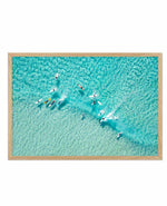 Surfers | Gold Coast Art Print-PRINT-Olive et Oriel-Olive et Oriel-A5 | 5.8" x 8.3" | 14.8 x 21cm-Oak-With White Border-Buy-Australian-Art-Prints-Online-with-Olive-et-Oriel-Your-Artwork-Specialists-Austrailia-Decorate-With-Coastal-Photo-Wall-Art-Prints-From-Our-Beach-House-Artwork-Collection-Fine-Poster-and-Framed-Artwork