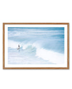 Surf's Up, Bondi Art Print-PRINT-Olive et Oriel-Olive et Oriel-50x70 cm | 19.6" x 27.5"-Walnut-With White Border-Buy-Australian-Art-Prints-Online-with-Olive-et-Oriel-Your-Artwork-Specialists-Austrailia-Decorate-With-Coastal-Photo-Wall-Art-Prints-From-Our-Beach-House-Artwork-Collection-Fine-Poster-and-Framed-Artwork
