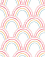 Sweet Rainbows Wallpaper-Wallpaper-Buy Kids Removable Wallpaper Online Our Custom Made Children√¢‚Ç¨‚Ñ¢s Wallpapers Are A Fun Way To Decorate And Enhance Boys Bedroom Decor And Girls Bedrooms They Are An Amazing Addition To Your Kids Bedroom Walls Our Collection of Kids Wallpaper Is Sure To Transform Your Kids Rooms Interior Style From Pink Wallpaper To Dinosaur Wallpaper Even Marble Wallpapers For Teen Boys Shop Peel And Stick Wallpaper Online Today With Olive et Oriel