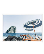Take A Seat | Capri Art Print-PRINT-Olive et Oriel-Olive et Oriel-A5 | 5.8" x 8.3" | 14.8 x 21cm-White-With White Border-Buy-Australian-Art-Prints-Online-with-Olive-et-Oriel-Your-Artwork-Specialists-Austrailia-Decorate-With-Coastal-Photo-Wall-Art-Prints-From-Our-Beach-House-Artwork-Collection-Fine-Poster-and-Framed-Artwork