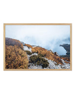 Tasmanian Mountain View Art Print-PRINT-Olive et Oriel-Olive et Oriel-A5 | 5.8" x 8.3" | 14.8 x 21cm-Oak-With White Border-Buy-Australian-Art-Prints-Online-with-Olive-et-Oriel-Your-Artwork-Specialists-Austrailia-Decorate-With-Coastal-Photo-Wall-Art-Prints-From-Our-Beach-House-Artwork-Collection-Fine-Poster-and-Framed-Artwork