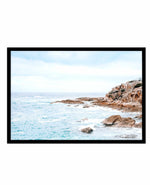 Tathra Headlands Art Print-PRINT-Olive et Oriel-Olive et Oriel-A5 | 5.8" x 8.3" | 14.8 x 21cm-Black-With White Border-Buy-Australian-Art-Prints-Online-with-Olive-et-Oriel-Your-Artwork-Specialists-Austrailia-Decorate-With-Coastal-Photo-Wall-Art-Prints-From-Our-Beach-House-Artwork-Collection-Fine-Poster-and-Framed-Artwork