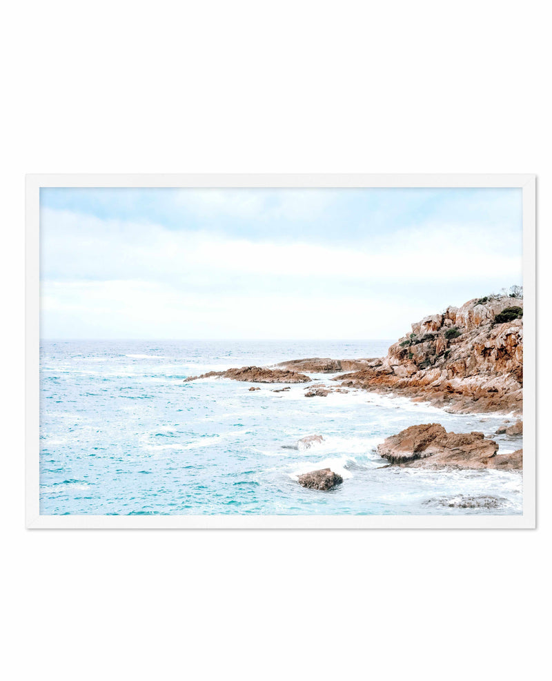 Tathra Headlands Art Print-PRINT-Olive et Oriel-Olive et Oriel-A5 | 5.8" x 8.3" | 14.8 x 21cm-White-With White Border-Buy-Australian-Art-Prints-Online-with-Olive-et-Oriel-Your-Artwork-Specialists-Austrailia-Decorate-With-Coastal-Photo-Wall-Art-Prints-From-Our-Beach-House-Artwork-Collection-Fine-Poster-and-Framed-Artwork
