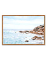 Tathra Headlands Art Print-PRINT-Olive et Oriel-Olive et Oriel-50x70 cm | 19.6" x 27.5"-Walnut-With White Border-Buy-Australian-Art-Prints-Online-with-Olive-et-Oriel-Your-Artwork-Specialists-Austrailia-Decorate-With-Coastal-Photo-Wall-Art-Prints-From-Our-Beach-House-Artwork-Collection-Fine-Poster-and-Framed-Artwork