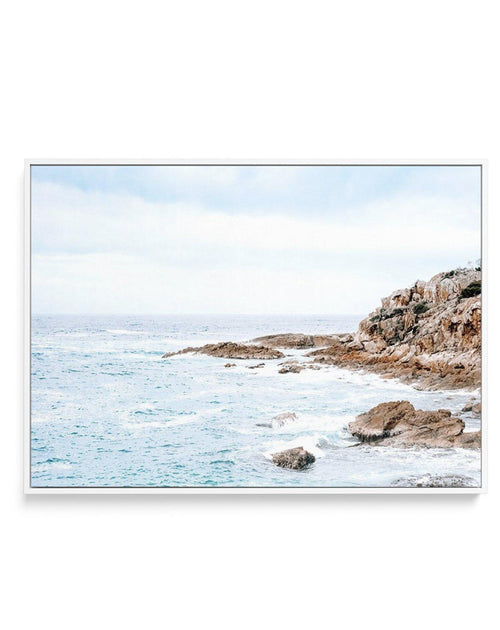 Tathra Headlands | Framed Canvas-CANVAS-You can shop wall art online with Olive et Oriel for everything from abstract art to fun kids wall art. Our beautiful modern art prints and canvas art are available from large canvas prints to wall art paintings and our proudly Australian artwork collection offers only the highest quality framed large wall art and canvas art Australia - You can buy fashion photography prints or Hampton print posters and paintings on canvas from Olive et Oriel and have them