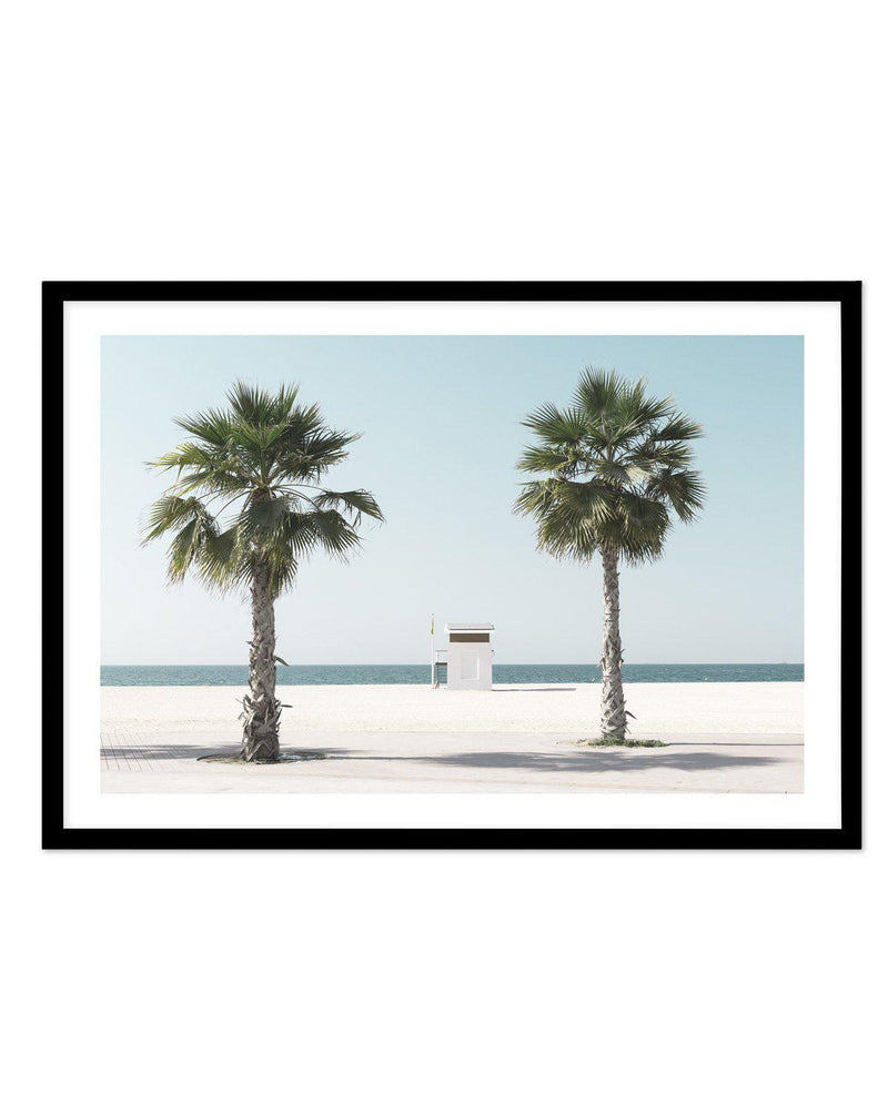 The Beach Art Print-PRINT-Olive et Oriel-Olive et Oriel-A5 | 5.8" x 8.3" | 14.8 x 21cm-Black-With White Border-Buy-Australian-Art-Prints-Online-with-Olive-et-Oriel-Your-Artwork-Specialists-Austrailia-Decorate-With-Coastal-Photo-Wall-Art-Prints-From-Our-Beach-House-Artwork-Collection-Fine-Poster-and-Framed-Artwork