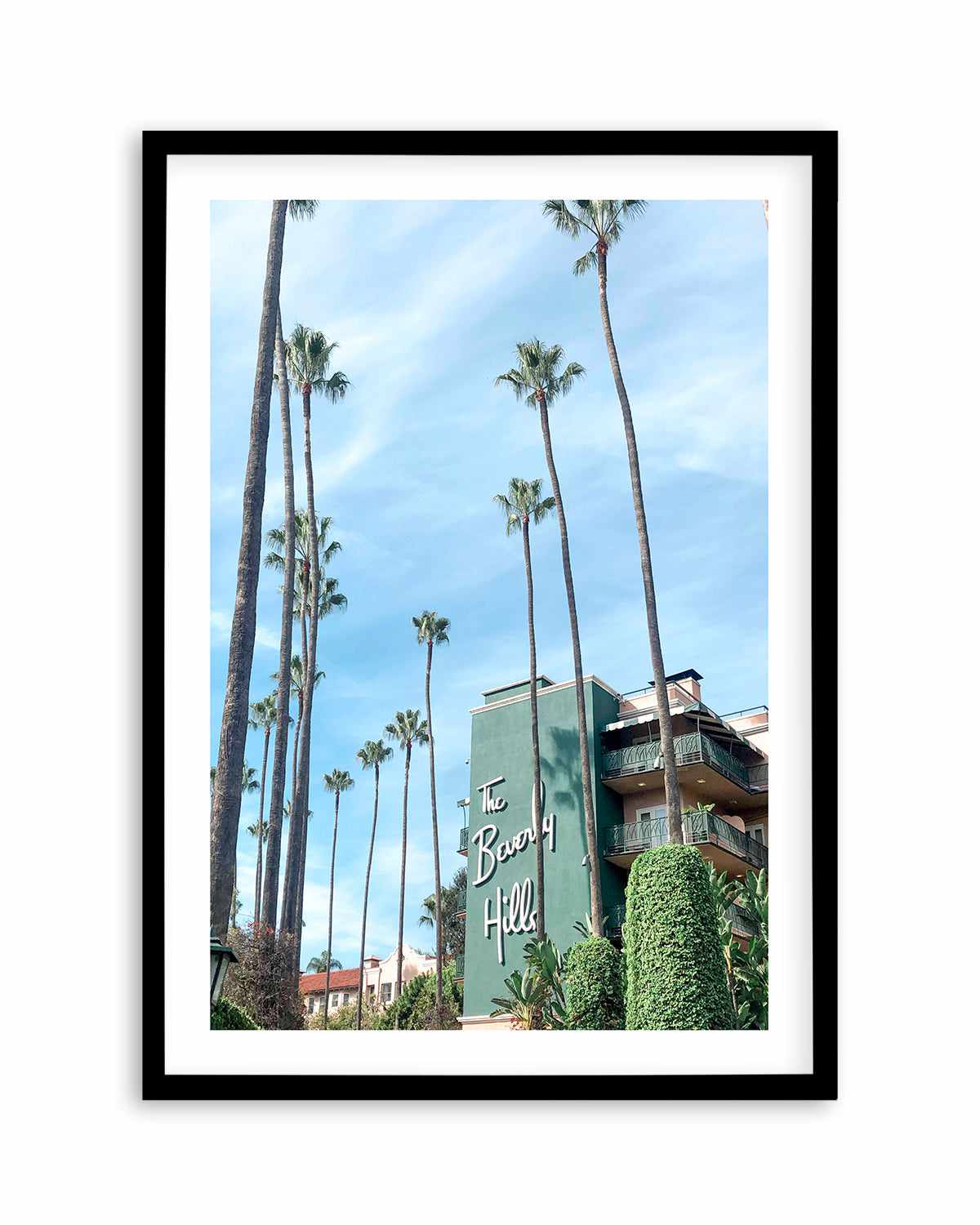 The Beverly Hills by Sarah Aknan Art Print