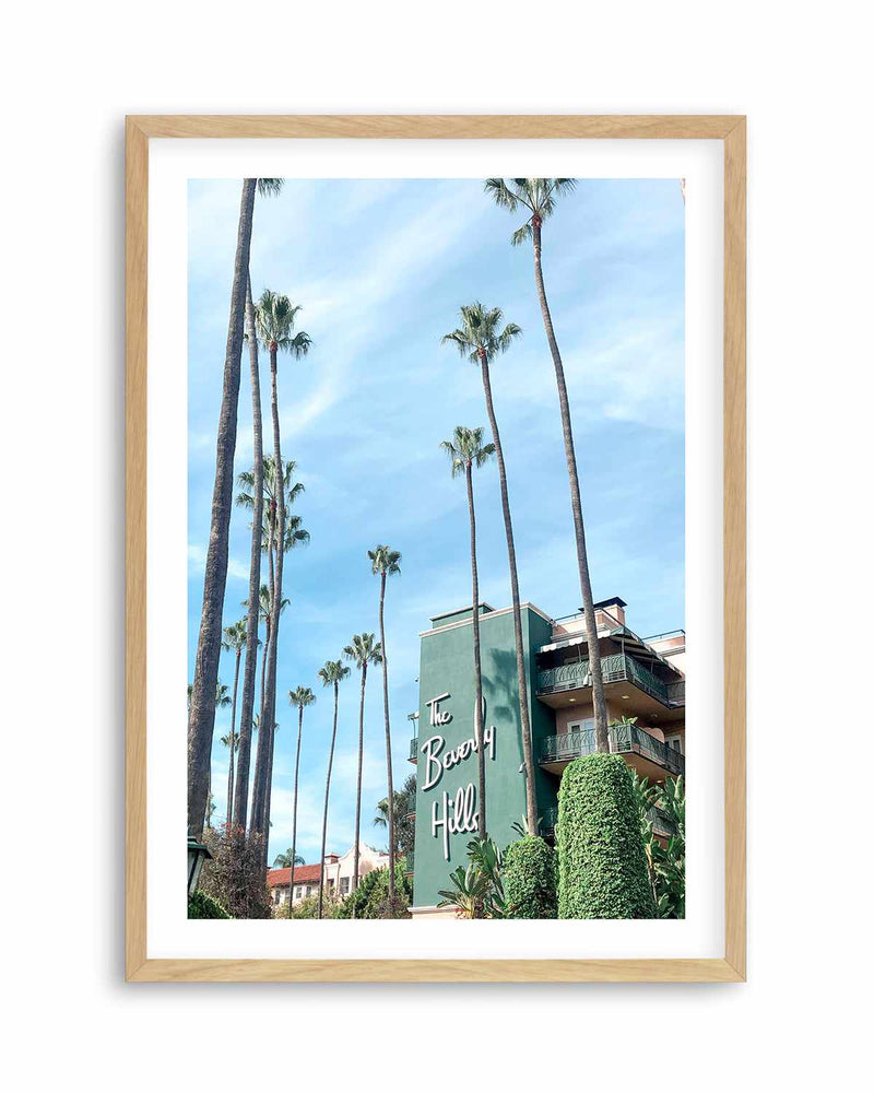 The Beverly Hills by Sarah Aknan Art Print