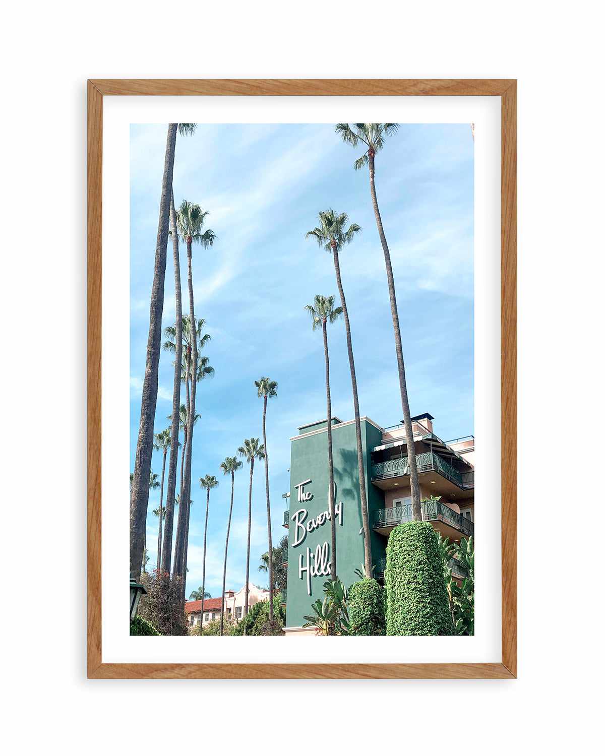 The Beverly Hills by Sarah Aknan Art Print