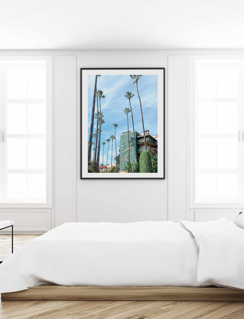 The Beverly Hills by Sarah Aknan Art Print