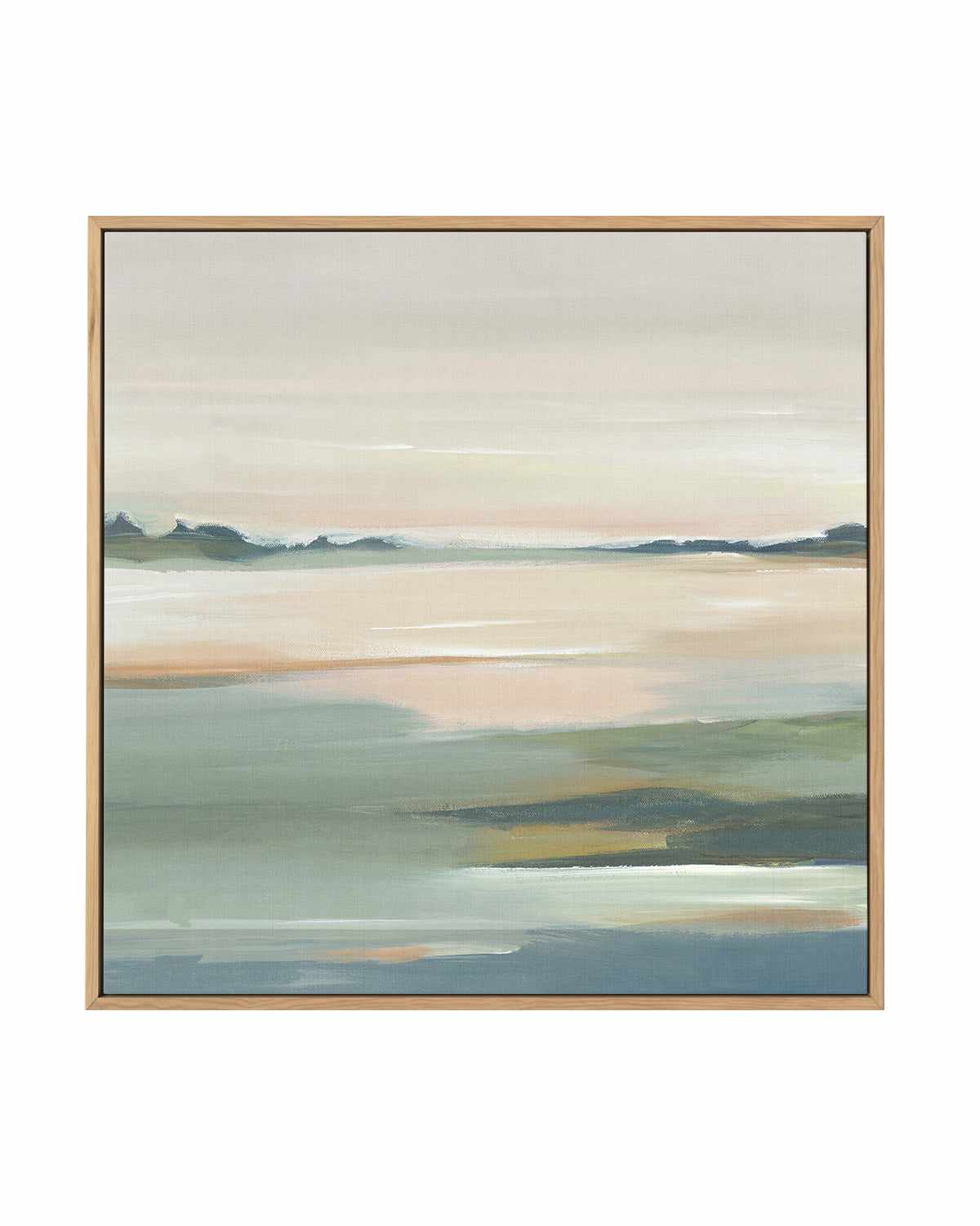 The Calm II | Framed Canvas Art Print