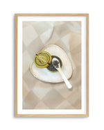 The Caviar Art Print-PRINT-Olive et Oriel-Olive et Oriel-A5 | 5.8" x 8.3" | 14.8 x 21cm-Oak-With White Border-Buy-Australian-Art-Prints-Online-with-Olive-et-Oriel-Your-Artwork-Specialists-Austrailia-Decorate-With-Coastal-Photo-Wall-Art-Prints-From-Our-Beach-House-Artwork-Collection-Fine-Poster-and-Framed-Artwork