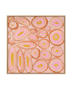 The Circle of Life by Bigi Nagala | Framed Canvas-CANVAS-You can shop wall art online with Olive et Oriel for everything from abstract art to fun kids wall art. Our beautiful modern art prints and canvas art are available from large canvas prints to wall art paintings and our proudly Australian artwork collection offers only the highest quality framed large wall art and canvas art Australia - You can buy fashion photography prints or Hampton print posters and paintings on canvas from Olive et Or