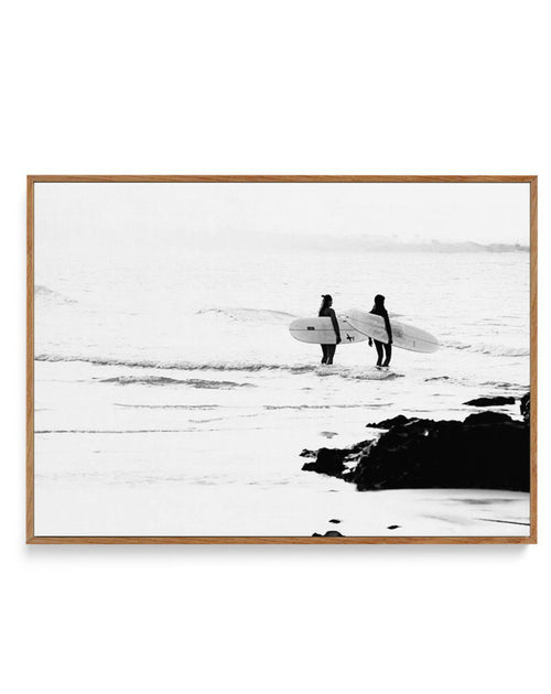 The Girls | Byron Bay | Framed Canvas-CANVAS-You can shop wall art online with Olive et Oriel for everything from abstract art to fun kids wall art. Our beautiful modern art prints and canvas art are available from large canvas prints to wall art paintings and our proudly Australian artwork collection offers only the highest quality framed large wall art and canvas art Australia - You can buy fashion photography prints or Hampton print posters and paintings on canvas from Olive et Oriel and have