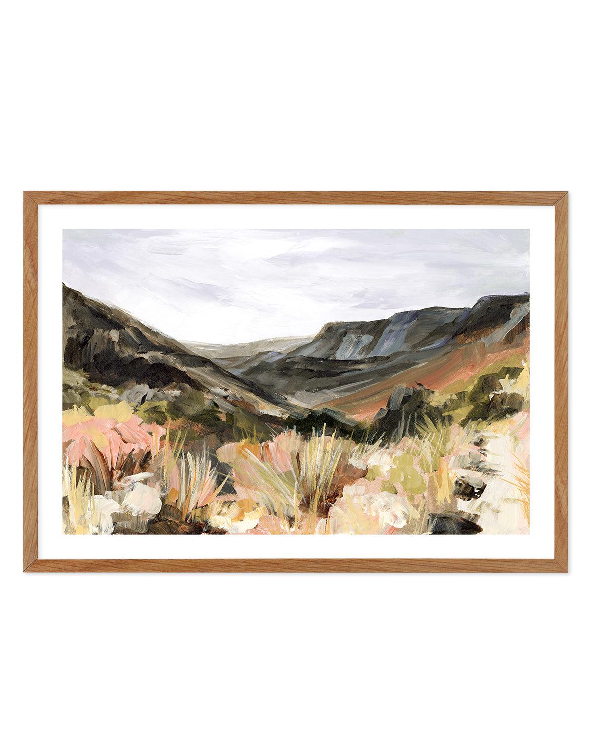 The Hills by Meredith O'Neal Art Print