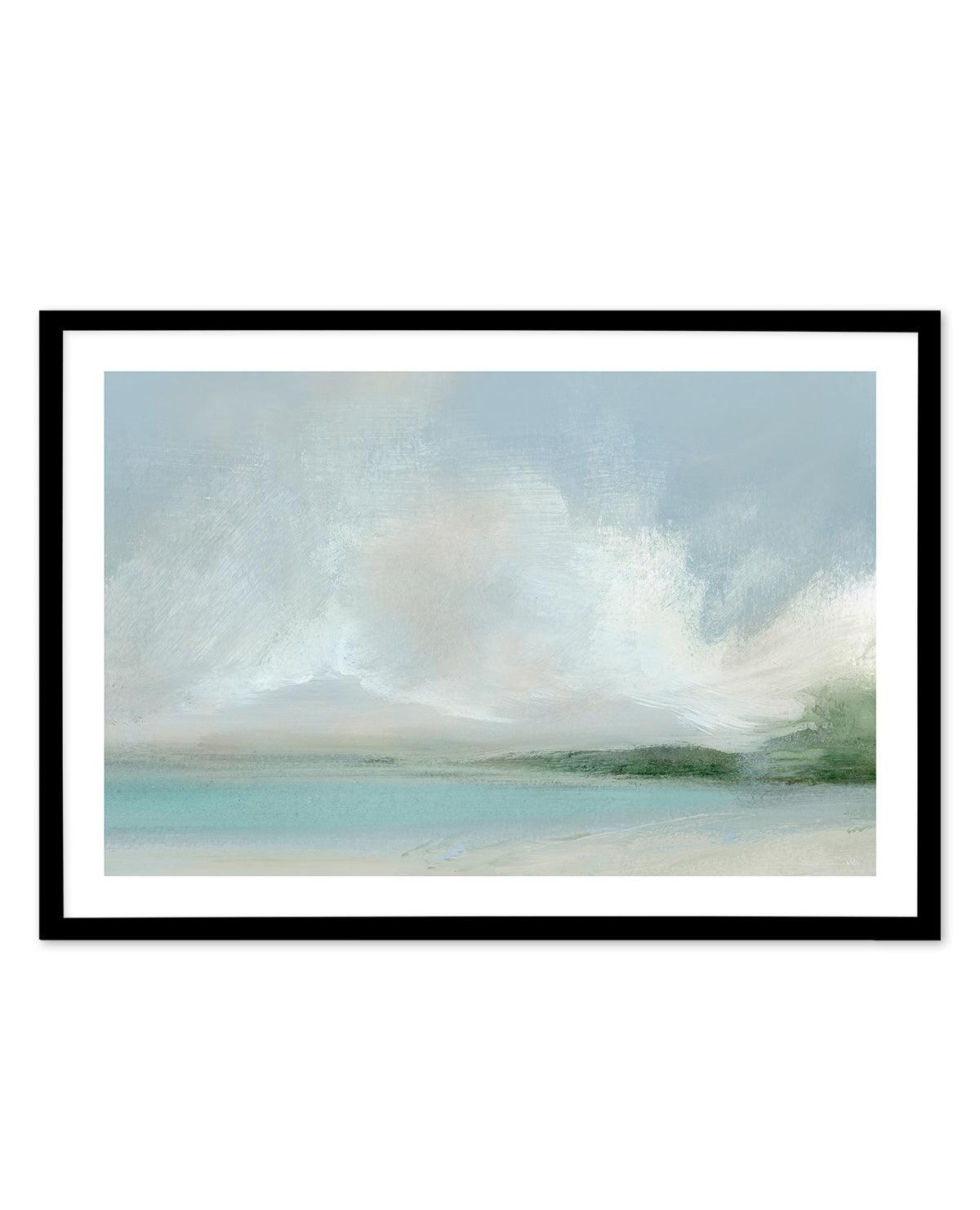 The Lagoon by Dan Hobday Art Print-PRINT-Olive et Oriel-Dan Hobday-A5 | 5.8" x 8.3" | 14.8 x 21cm-Black-With White Border-Buy-Australian-Art-Prints-Online-with-Olive-et-Oriel-Your-Artwork-Specialists-Austrailia-Decorate-With-Coastal-Photo-Wall-Art-Prints-From-Our-Beach-House-Artwork-Collection-Fine-Poster-and-Framed-Artwork