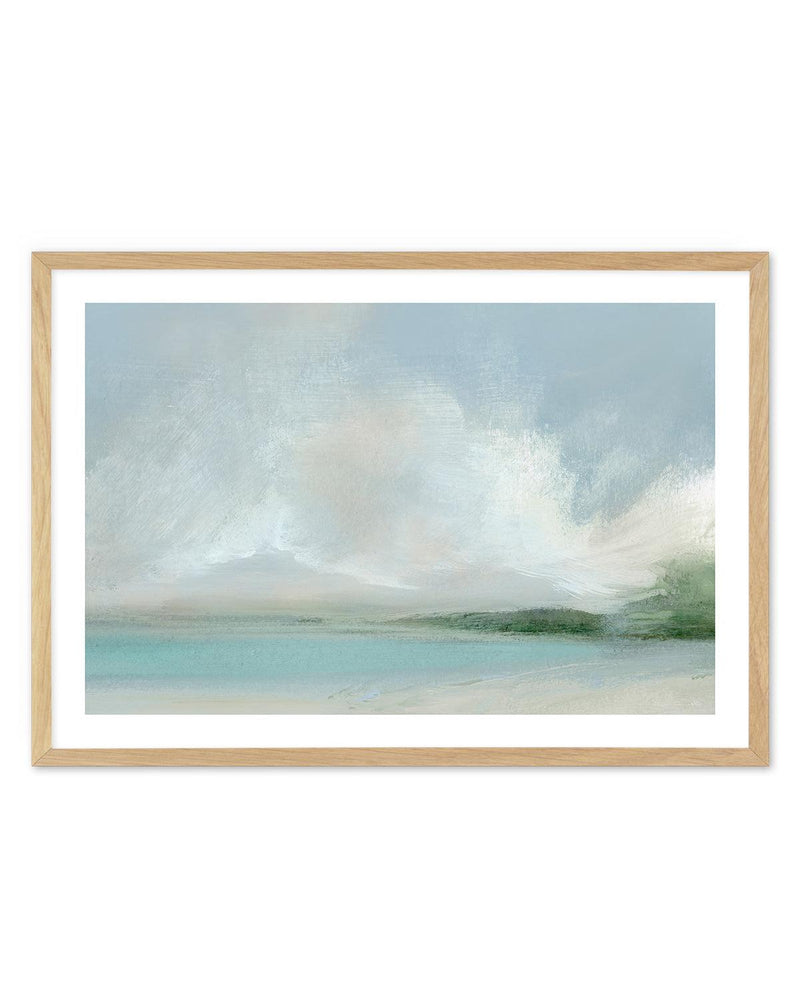 The Lagoon by Dan Hobday Art Print-PRINT-Olive et Oriel-Dan Hobday-A5 | 5.8" x 8.3" | 14.8 x 21cm-Oak-With White Border-Buy-Australian-Art-Prints-Online-with-Olive-et-Oriel-Your-Artwork-Specialists-Austrailia-Decorate-With-Coastal-Photo-Wall-Art-Prints-From-Our-Beach-House-Artwork-Collection-Fine-Poster-and-Framed-Artwork