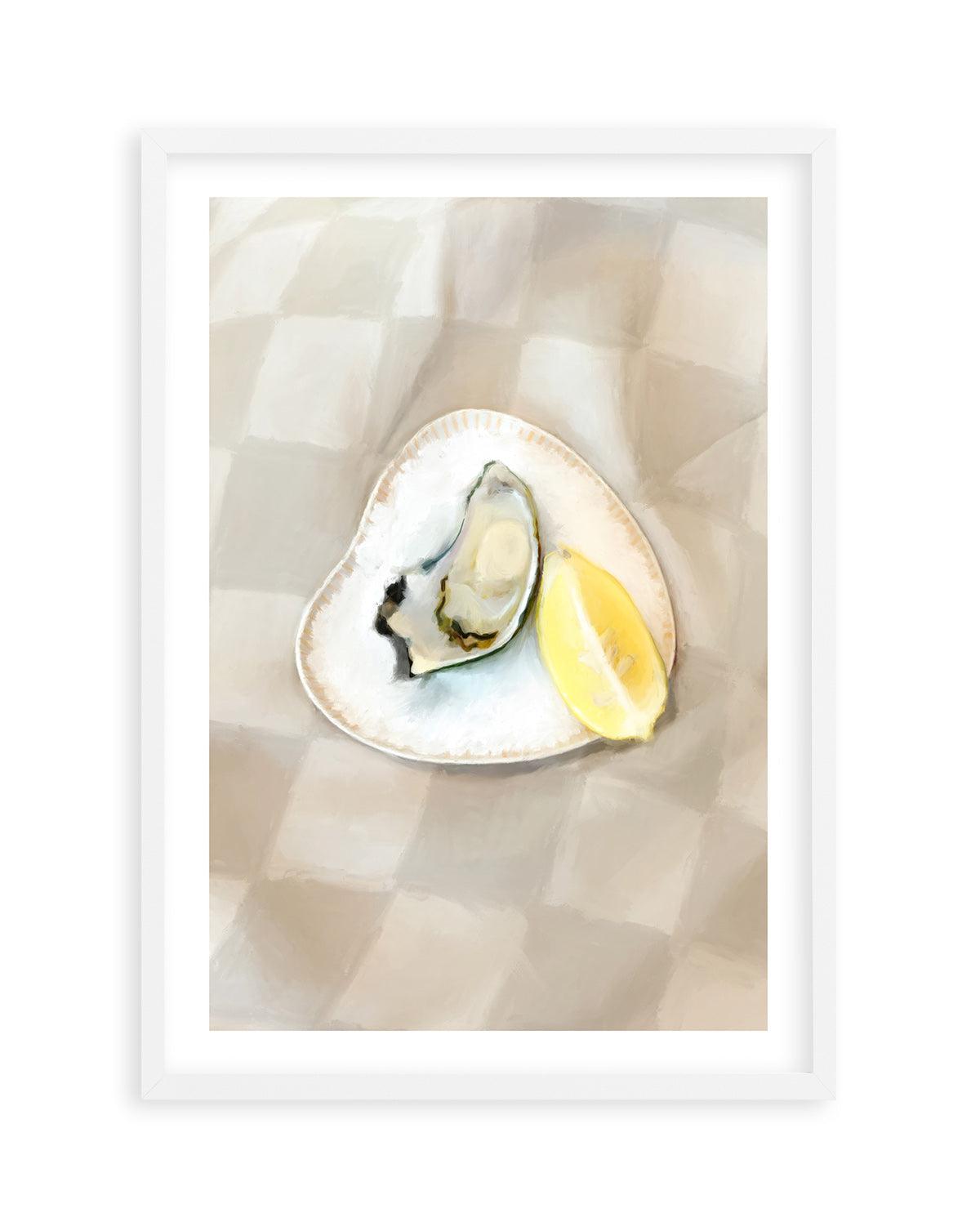 The Oyster Art Print-PRINT-Olive et Oriel-Olive et Oriel-A5 | 5.8" x 8.3" | 14.8 x 21cm-White-With White Border-Buy-Australian-Art-Prints-Online-with-Olive-et-Oriel-Your-Artwork-Specialists-Austrailia-Decorate-With-Coastal-Photo-Wall-Art-Prints-From-Our-Beach-House-Artwork-Collection-Fine-Poster-and-Framed-Artwork