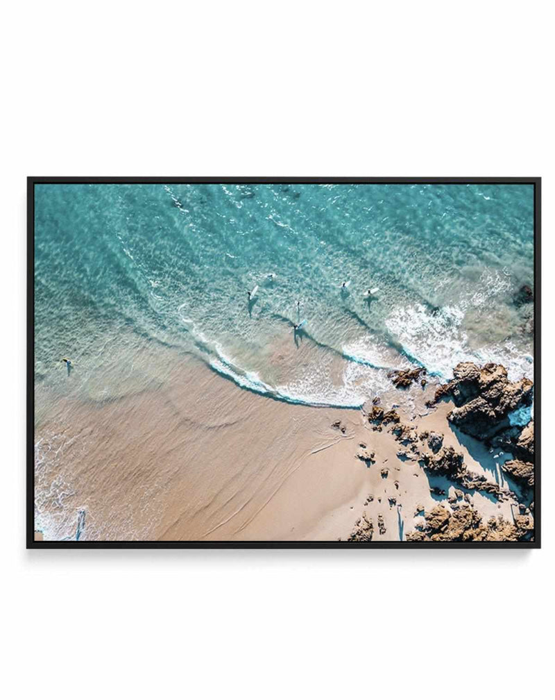 The Pass From Above | Byron | Framed Canvas Art Print