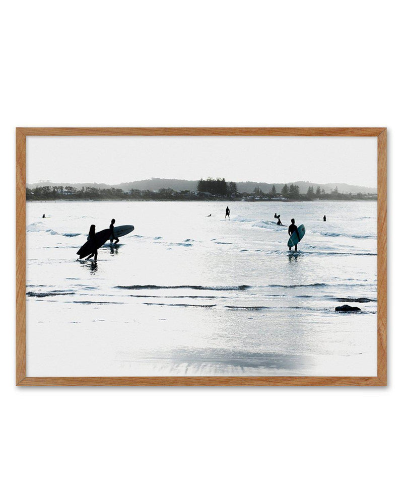 The Pass | Late Surf Art Print-PRINT-Olive et Oriel-Olive et Oriel-50x70 cm | 19.6" x 27.5"-Walnut-With White Border-Buy-Australian-Art-Prints-Online-with-Olive-et-Oriel-Your-Artwork-Specialists-Austrailia-Decorate-With-Coastal-Photo-Wall-Art-Prints-From-Our-Beach-House-Artwork-Collection-Fine-Poster-and-Framed-Artwork