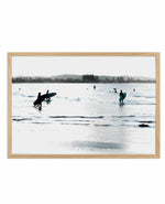 The Pass | Late Surf Art Print-PRINT-Olive et Oriel-Olive et Oriel-A4 | 8.3" x 11.7" | 21 x 29.7cm-Oak-With White Border-Buy-Australian-Art-Prints-Online-with-Olive-et-Oriel-Your-Artwork-Specialists-Austrailia-Decorate-With-Coastal-Photo-Wall-Art-Prints-From-Our-Beach-House-Artwork-Collection-Fine-Poster-and-Framed-Artwork