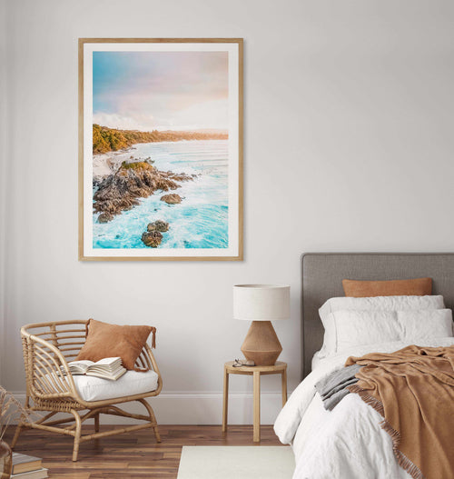 The Pass Lookout | Byron Bay Art Print-PRINT-Olive et Oriel-Olive et Oriel-Buy-Australian-Art-Prints-Online-with-Olive-et-Oriel-Your-Artwork-Specialists-Austrailia-Decorate-With-Coastal-Photo-Wall-Art-Prints-From-Our-Beach-House-Artwork-Collection-Fine-Poster-and-Framed-Artwork