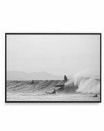 The Pass Surf I B&W | Framed Canvas-CANVAS-You can shop wall art online with Olive et Oriel for everything from abstract art to fun kids wall art. Our beautiful modern art prints and canvas art are available from large canvas prints to wall art paintings and our proudly Australian artwork collection offers only the highest quality framed large wall art and canvas art Australia - You can buy fashion photography prints or Hampton print posters and paintings on canvas from Olive et Oriel and have t
